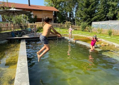 Naturbadeteich der Fembacher Alm